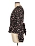 Shein 100% Polyester Black Long Sleeve Blouse Size L - photo 5