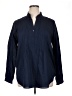 NYDJ 100% Cotton Blue Long Sleeve Blouse Size XL - photo 1