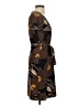 BCBGMAXAZRIA Print Brown Cocktail Dress Size S - photo 4
