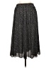 Shein 100% Polyester Polka Dots Black Casual Skirt Size 12 - photo 2