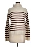 Vince. Stripes Tan Wool Pullover Sweater Size M - photo 1