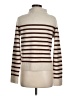 Vince. Stripes Tan Wool Pullover Sweater Size M - photo 2