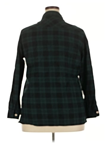 Oysho 3/4 Sleeve Button-Down Shirt (view 2)