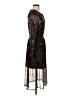 Bobeau 100% Polyester Paisley Black Cocktail Dress Size S - photo 4
