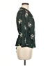 Ted Baker London 100% Polyester Green 3/4 Sleeve Blouse Size 6 (2) - photo 4