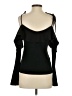 Saylor Black Long Sleeve Top Size XS - photo 2