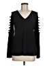MICHAEL Michael Kors Black Long Sleeve Top Size M - photo 1