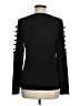 MICHAEL Michael Kors Black Long Sleeve Top Size M - photo 2