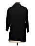 Sleeper 100% Viscose Black 3/4 Sleeve Button-Down Shirt Size S - photo 2
