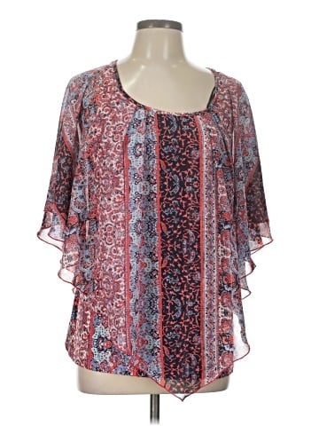 Studio Works Short Sleeve Blouse (view 1)