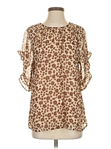 Doe & Rae 3/4 Sleeve Blouse (view 1)