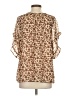 Doe & Rae 100% Polyester Brown 3/4 Sleeve Blouse Size S - photo 2