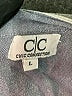 Chic Connection Stripes Gray Long Sleeve Blouse Size L - photo 8