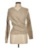 Unbranded Metallic Tan Pullover Sweater Size M - photo 1