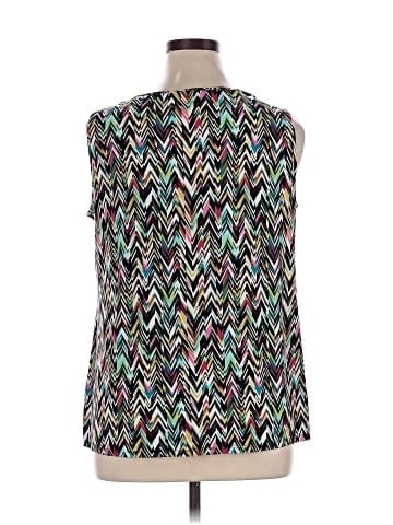 Roz & Ali Sleeveless Blouse (view 2)