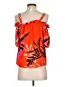 Natori Orange Sleeveless Blouse Size S - photo 2