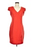 BCBGeneration Solid Orange Casual Dress Size M - photo 1