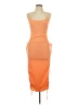 Assorted Brands Orange Casual Dress Size L - photo 1