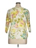 Emma James Floral Yellow Pullover Sweater Size 1X - photo 2