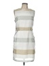 Esley Stripes Ivory Casual Dress Size L - photo 1