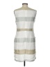 Esley Stripes Ivory Casual Dress Size L - photo 2