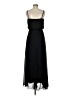 Bisou Bisou 100% Polyester Solid Black Casual Dress Size 6 - photo 2