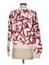 Maeve 100% Cotton Print Pink Sweatshirt Size XS - photo 2