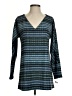 Alex Garfield Teal Long Sleeve Top Size S - photo 1