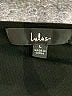 Lulus 100% Polyester Black Bodysuit Size L - photo 3