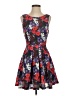 Forever 21 100% Polyester Floral Purple Cocktail Dress Size S - photo 1
