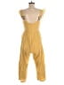 Minkpink 100% Viscose Hearts Gold Jumpsuit Size M - photo 2