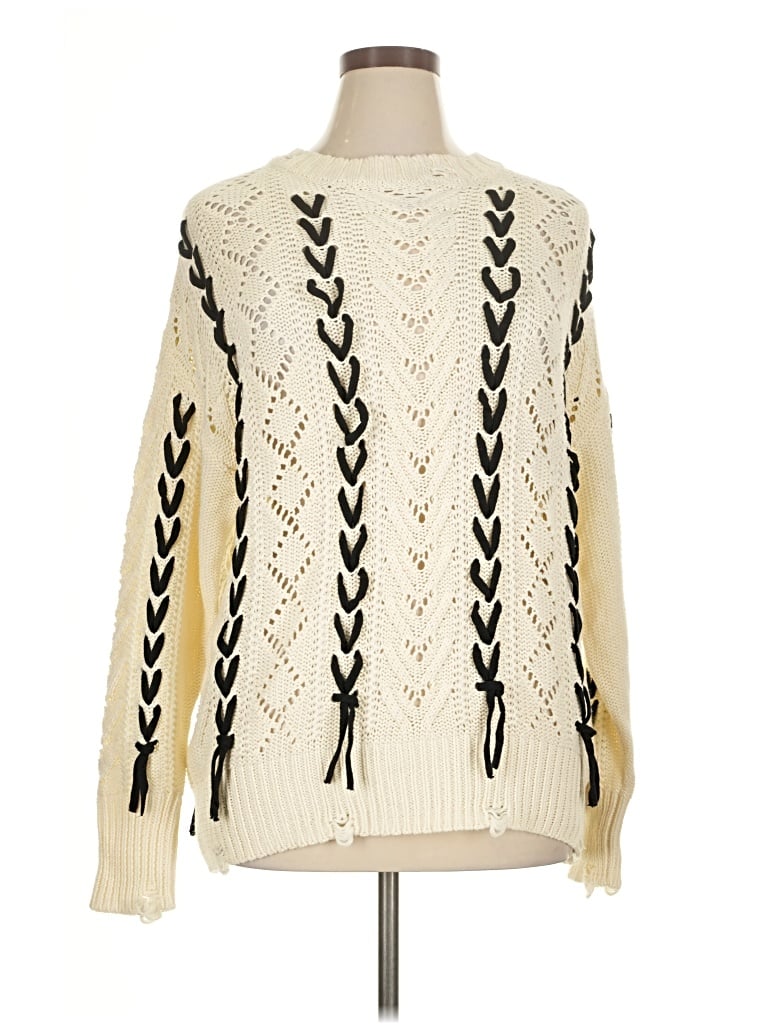 Pre-owned Dex Casual Dress In White