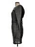 Mystic Metallic Gray Cocktail Dress Size L - photo 5
