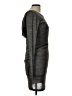 Mystic Metallic Gray Cocktail Dress Size L - photo 4
