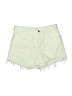 Mavi Jeans Solid Green Shorts Size 0 (estimated) - photo 1