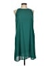 Shein 100% Polyester Solid Teal Casual Dress Size 8 - 10 - photo 1