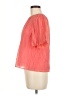On 34th Orange Short Sleeve Blouse Size M - photo 5