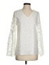 DKNY White Pullover Sweater Size XS - photo 1