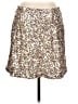 On 34th Metallic Silver Casual Skirt Size 10 - photo 1