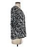 Well Worn 100% Polyester Black 3/4 Sleeve Blouse Size XS - photo 4