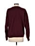 Cotton On Solid Burgundy Sweatshirt Size S - photo 2