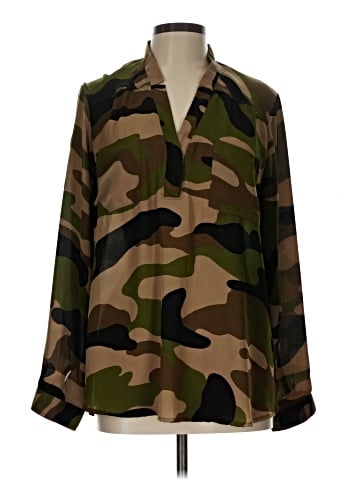 Gibson Latimer Long Sleeve Blouse (view 1)