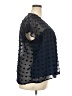 Unbranded Black Short Sleeve Blouse Size 2X - photo 4