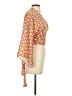 Alexis 100% Polyester Orange Long Sleeve Blouse Size XS - photo 4