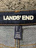 Lands' End Chevron-herringbone Blue Jeans Size 4 - photo 6