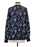 Talbots 100% Rayon Blue Long Sleeve Blouse Size S - photo 2