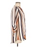 rue21 100% Polyester Stripes Orange 3/4 Sleeve Blouse Size M - photo 4