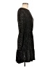 MSK Animal Print Black Cocktail Dress Size M - photo 4