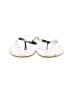 LC Lauren Conrad White Flip Flops Size 7 - photo 2