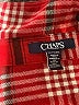 Chaps 100% Cotton Plaid Red Fleece Size 2X - photo 6